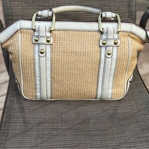 Banana Republic Tan and Cream Tote